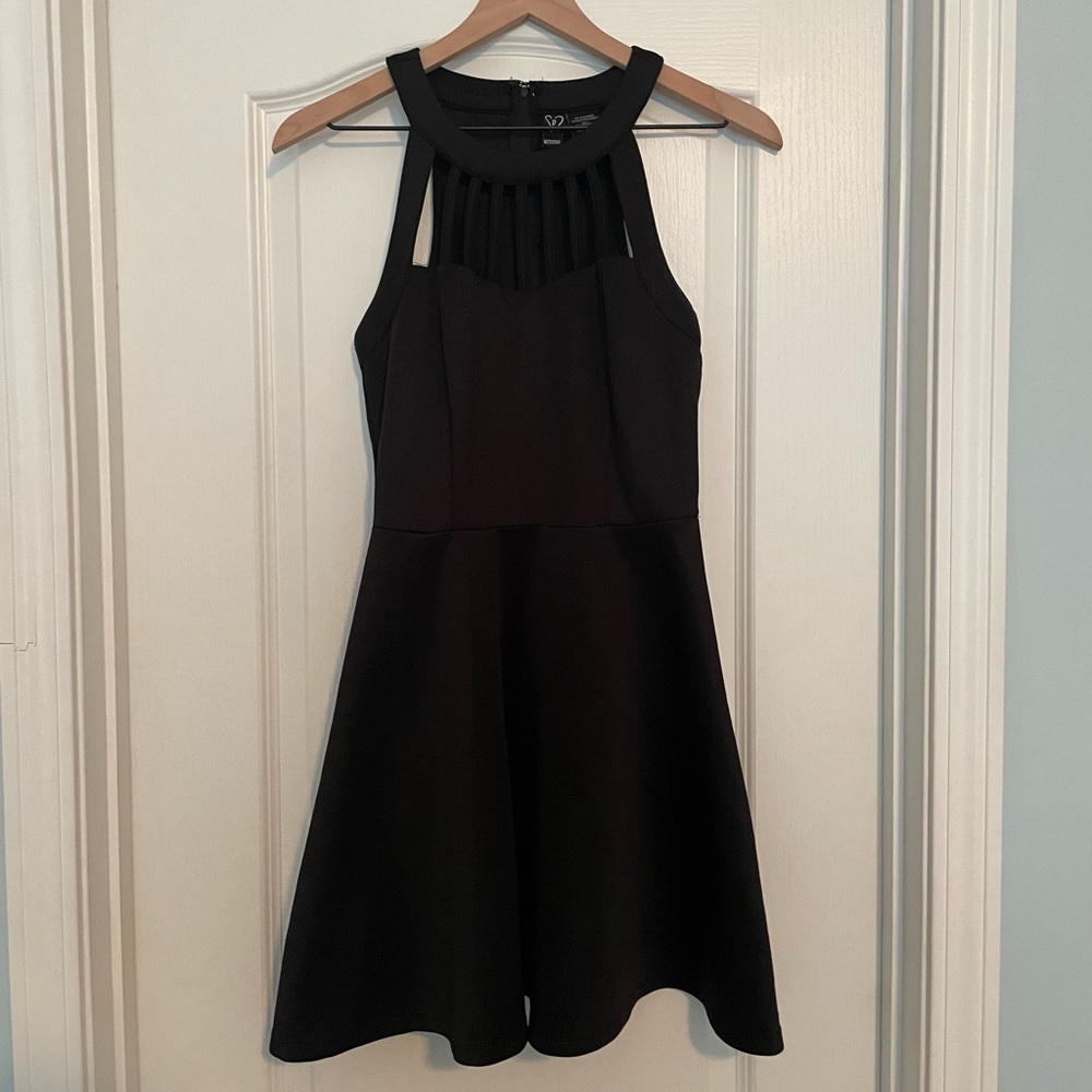 Windsor Black Skater Dress